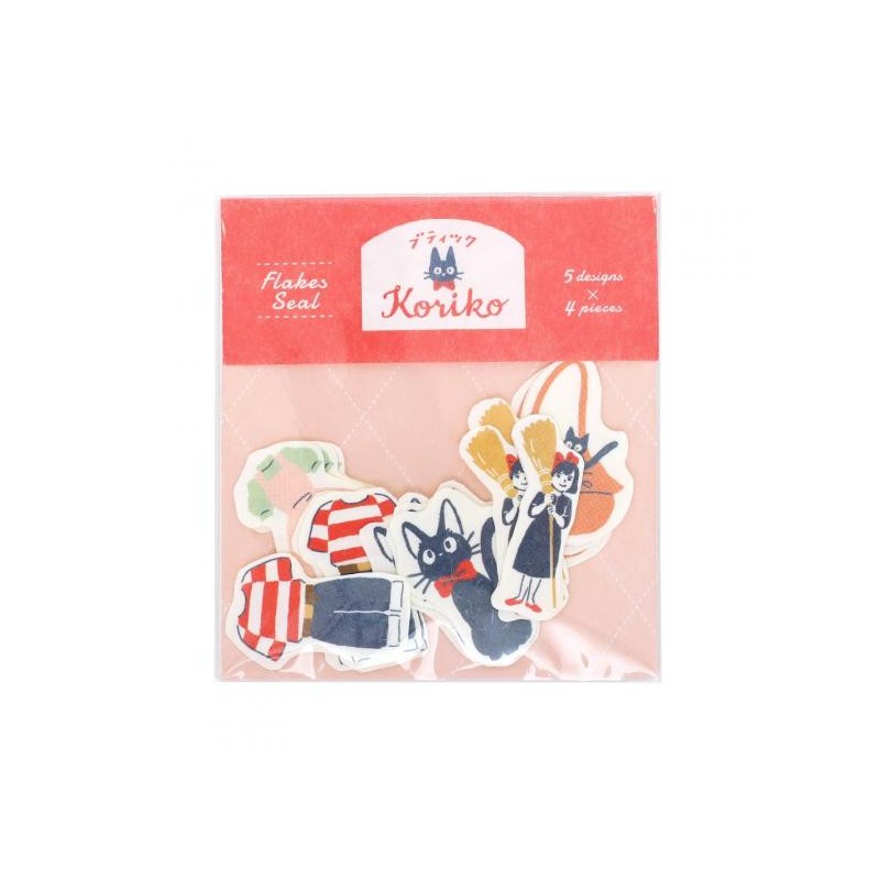 Petit matériel - Set de stickers Kiki et cie - Kiki la petite sorcière