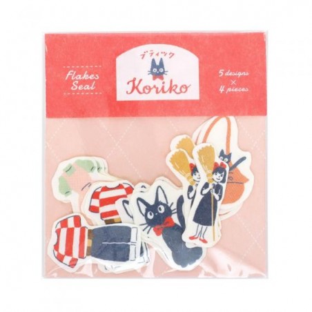 Petit matériel - Set de stickers Kiki et cie - Kiki la petite sorcière