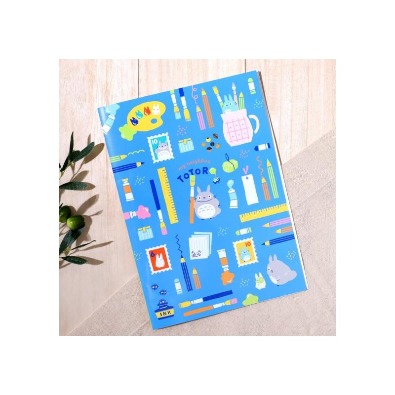 Carnets et Cahiers - Carnet de Notes B5 Totoro dessine - Mon Voisin Totoro