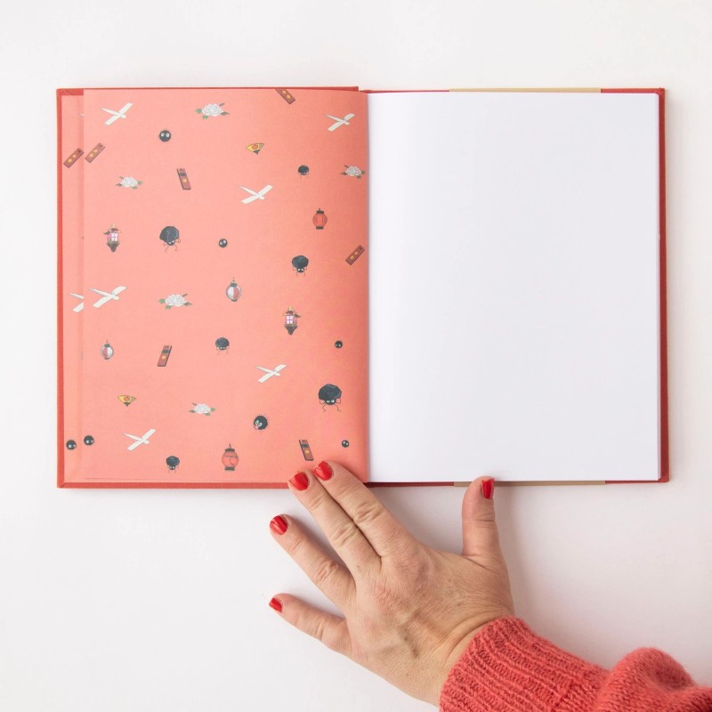 Notebooks and Notepads - Chihiro & No Face Cloth Sketchbook - Spirited Away