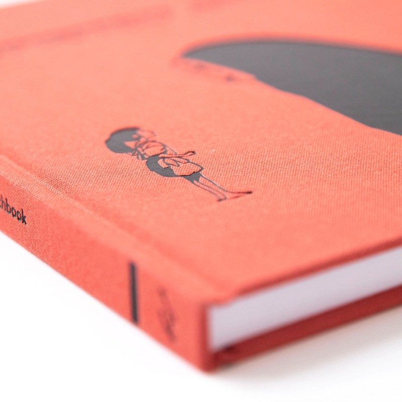 Notebooks and Notepads - Chihiro & No Face Cloth Sketchbook - Spirited Away