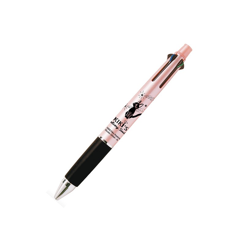 Écriture - Stylo Bille 4 couleurs Rose - Kiki la petite sorcière