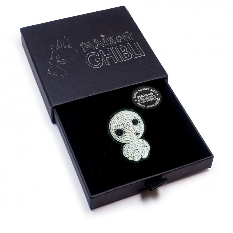 Pins - Broche de canutillos Kodama, sentado - La princesa Mononoke