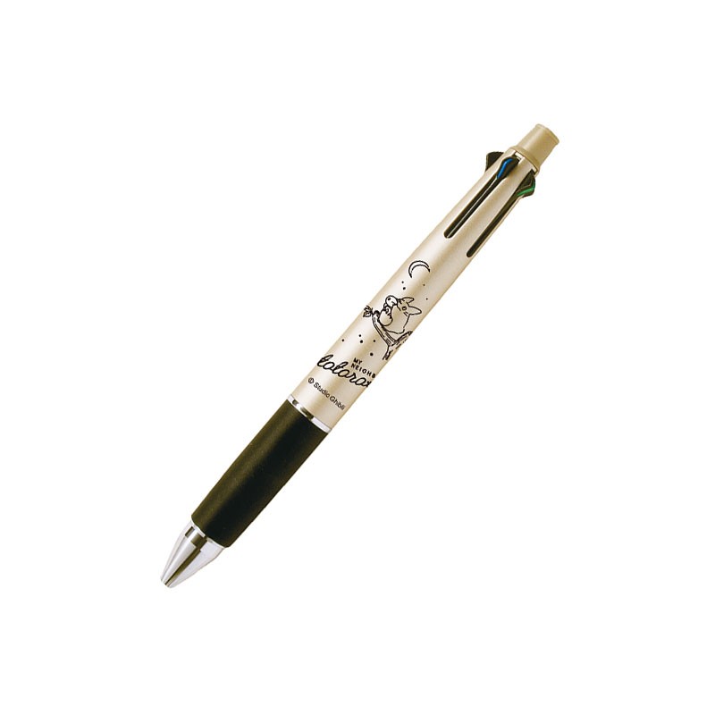 Écriture - Stylo Bille 4 couleurs Argent - Mon Voisin Totoro