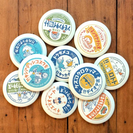 Badges - Vintage Badge Collection 10 PCS - My Neighbor Totoro