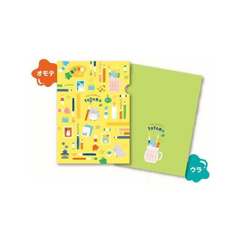 Storage - Clear File A4 Totoro draws - My Neighbor Totoro
