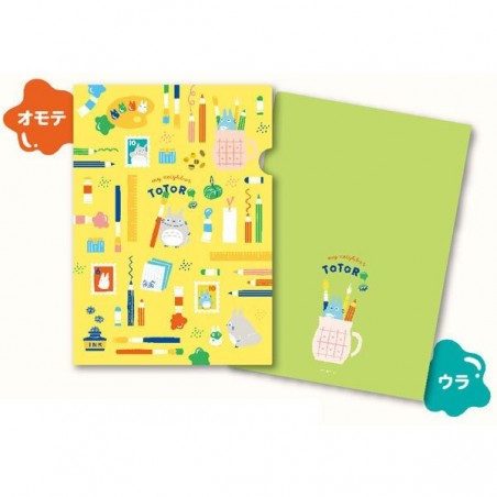 Storage - Clear File A4 Totoro draws - My Neighbor Totoro