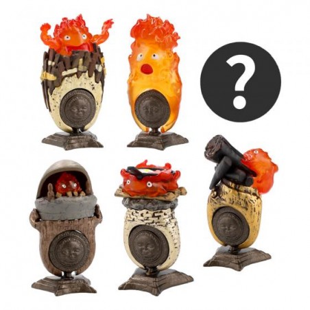Figurines - Collection Calcifer Assorted 6 Rings - Howl's Moving Castle