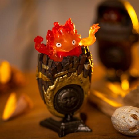 Figurines - Pose Collection Assort. de 6 Bagues Calcifer - Le Château ambulant