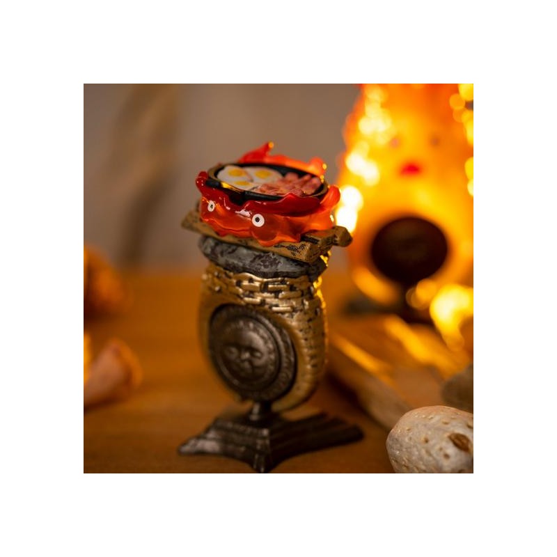 Figuras - Encaje Surtido Colección de 6 Anillos Calcifer - El castillo ambulante