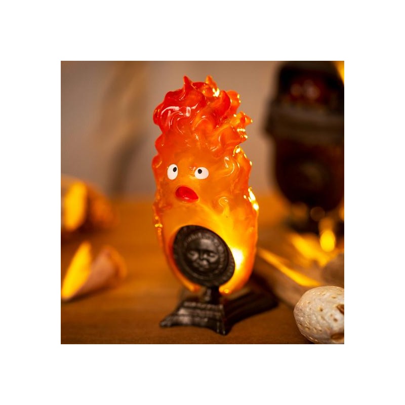 Figuras - Encaje Surtido Colección de 6 Anillos Calcifer - El castillo ambulante