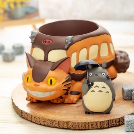 Décoration - Boîte Diorama Totoro et Chatbus - Mon Voisin Totoro