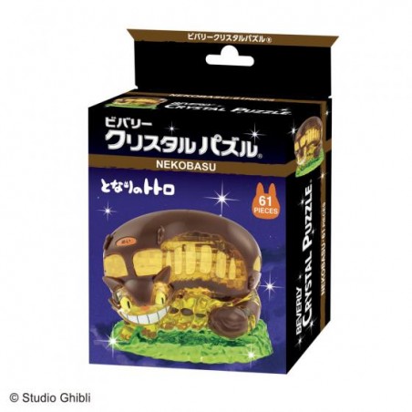 Jigsaw Puzzle - 3D Crystal Puzzle Catbus - My Neighbor Totoro