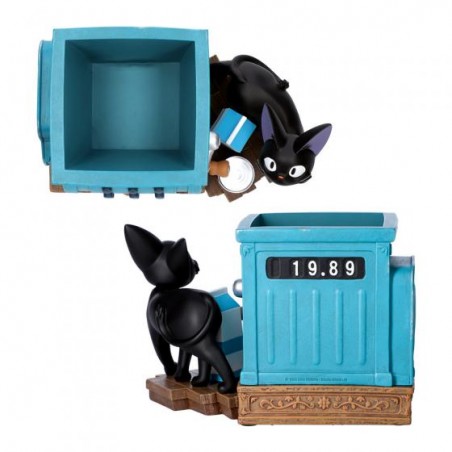 Décoration - Diorama box Jiji and blue cash register - Kiki’s Delivery Service