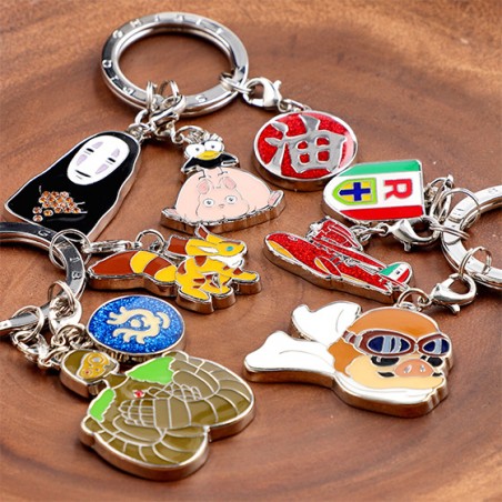Keychains - 3 pieces Key Ring Robot Soldier - Castle in the Sky
