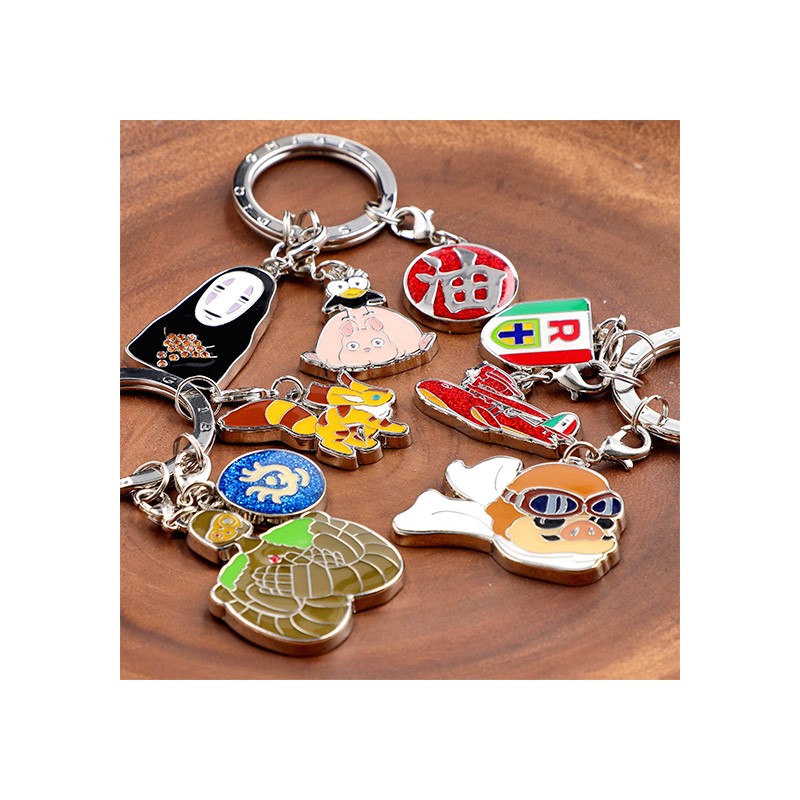 Keychains - 3 pieces Key Ring Marco - Porco Rosso