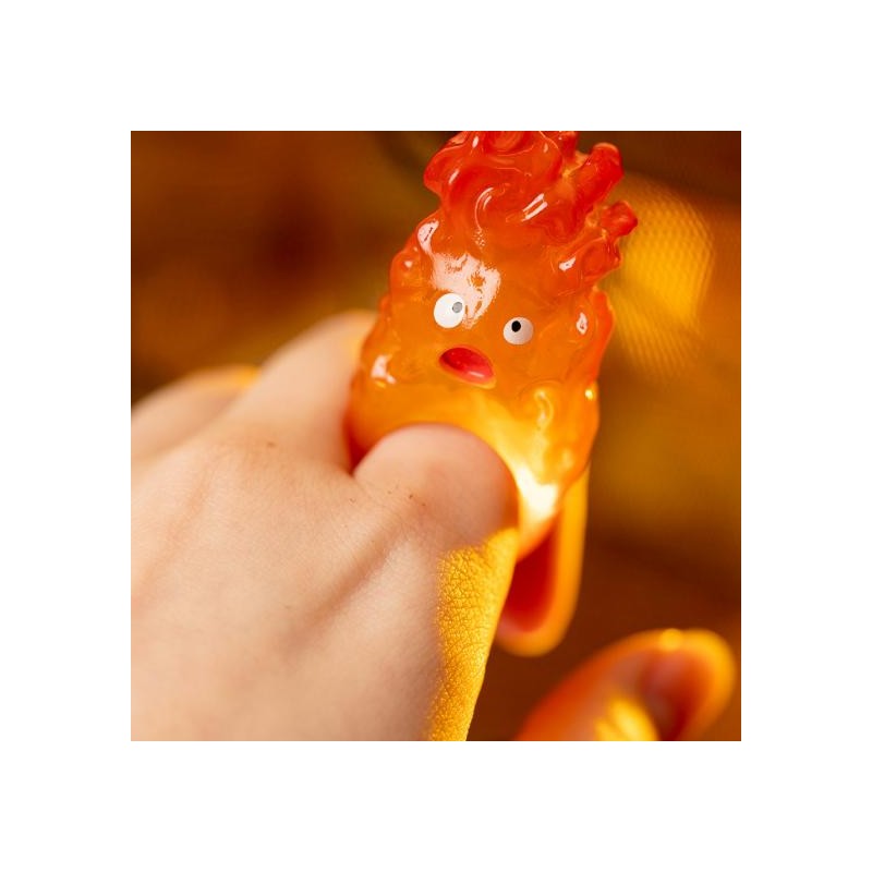 Figurines - Collection Calcifer 1 Blind Ring - Howl’s Moving Castle