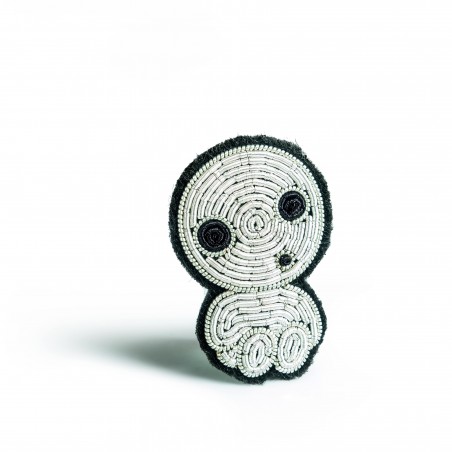 Pins - Broche cannetille Kodama assis - Princesse Mononoké