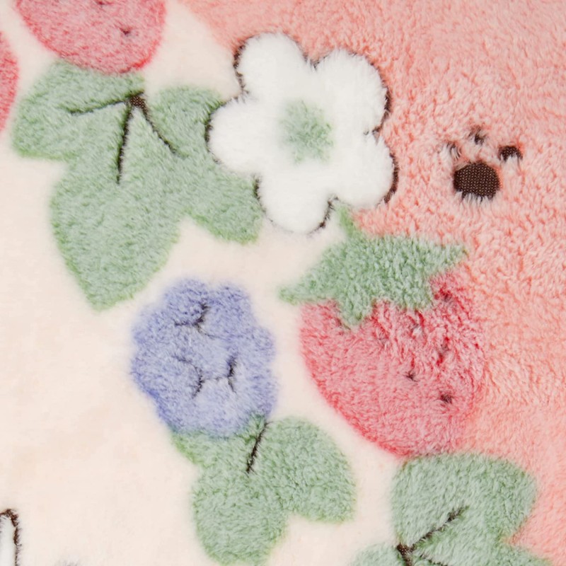 Ropa de hogar - Jiji & Lily Manta Fresa 70x100 cm - Nicky, la aprendiz de bruja