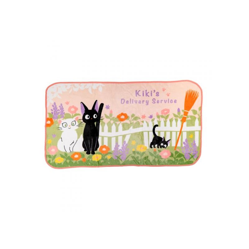 Ropa de hogar - Manta Jiji & Lily empalizada 80x150 cm - Mi vecino Totoro