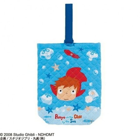 Bags - Holding Bag Ponyo in the ocean 29x22 - Ponyo on the Cliff