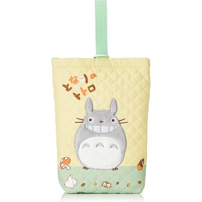 Sacs - Pochon Totoro noix et champignons 22x29 - Mon Voisin Totoro