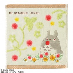 Ropa de hogar - Mini Toalla Totoro Campos de fresa 25x25 - Mi vecino Totoro