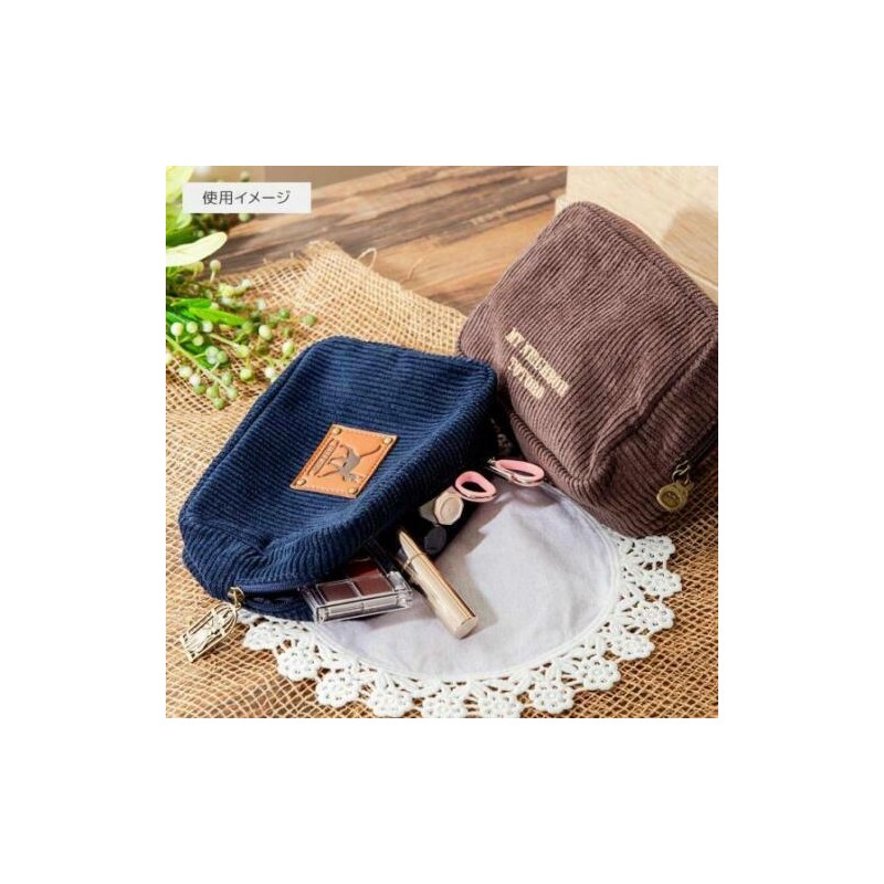 Classement - Trousse velours Totoro écusson - Mon Voisin Totoro