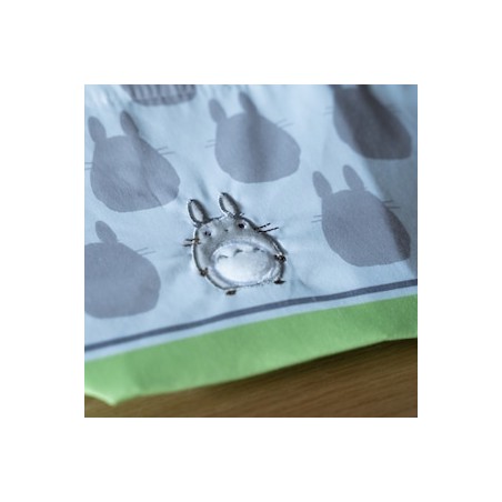 Sacs - Sacoche à Gousset Silhouette Totoro Gris 17 x 26 cm - Mon Voisin Toto