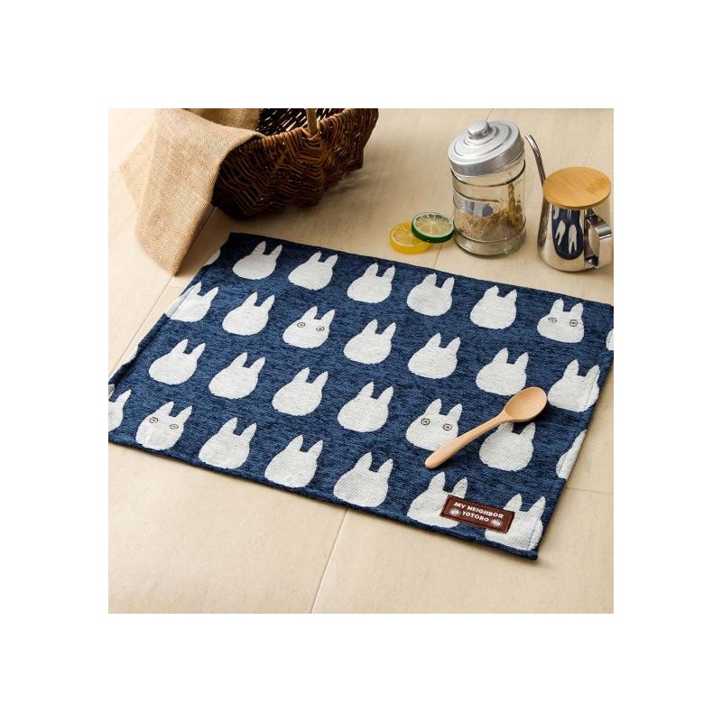 Sets De Table - Dessous de table Silhouette Totoro Blanc - Mon Voisin Totoro