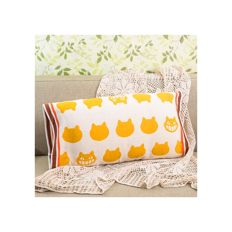 Household linen - Pillow Cover Catbus Shilouette - My Neighbor Totoro
