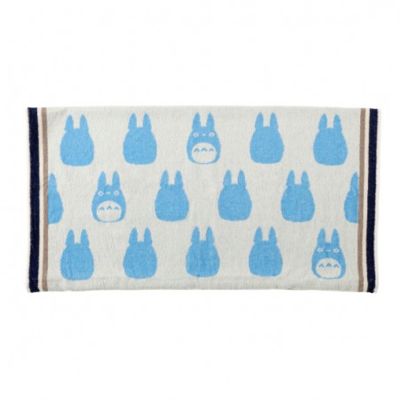 Linge de maison - Taie d'oreiller Silhouette Totoro Bleu - Mon Voisin Totoro