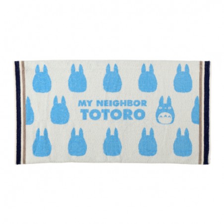 Linge de maison - Taie d'oreiller Silhouette Totoro Bleu - Mon Voisin Totoro