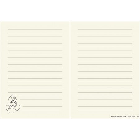 Notebooks and Notepads - San Flexi Journal - Princess Mononoke