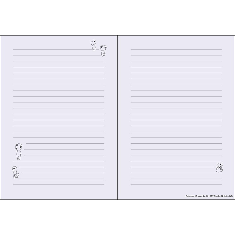 Carnets et Cahiers - Carnet de notes San - Princesse Mononoké
