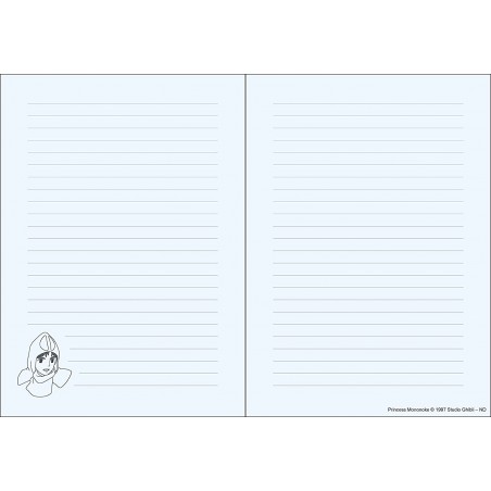 Notebooks and Notepads - San Flexi Journal - Princess Mononoke