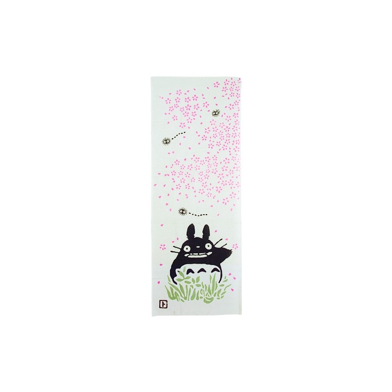 Household linen - Tenugui Big Totoro & Sakura - My Neighbor Totoro