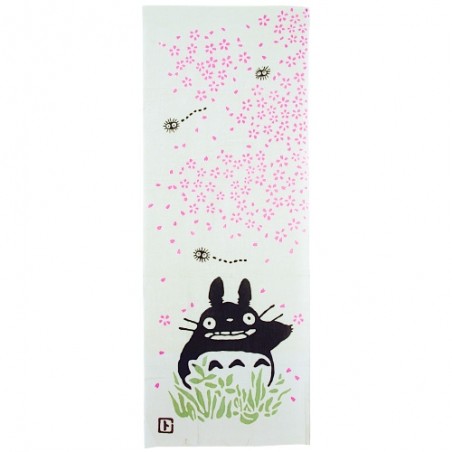 Household linen - Tenugui Big Totoro & Sakura - My Neighbor Totoro