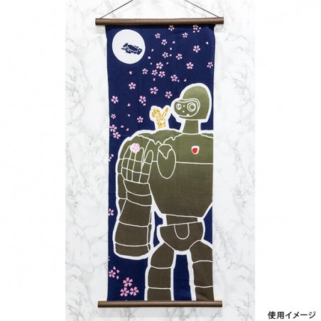 Household linen - Tenugui Robot Gardener - Castle in the Sky