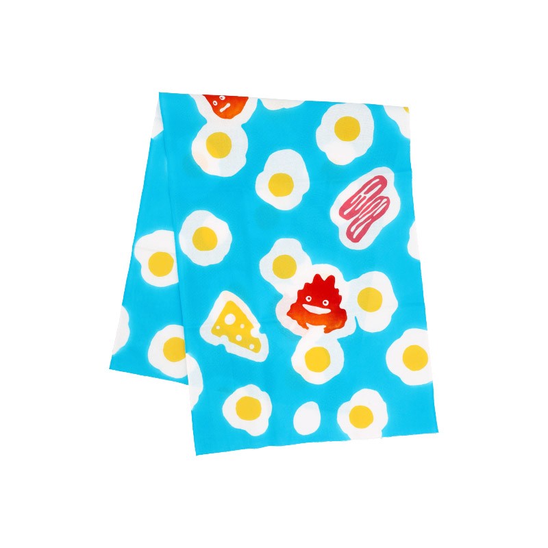 Household linen - Tenugui Calcifer fried egg - Howl’s Moving Castle