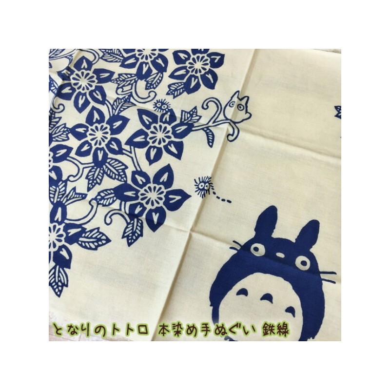 Household linen - Tenugui Clematis - My Neighbor Totoro