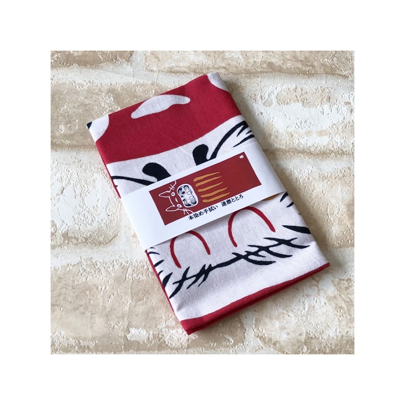 Household linen - Tenugui Totoro Dharma doll - My Neighbor Totoro