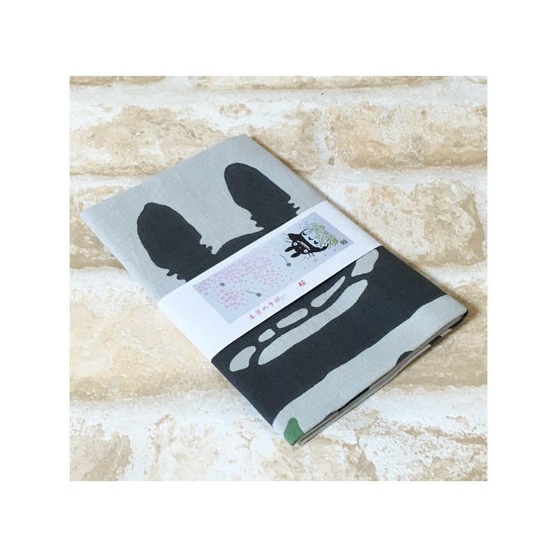 Household linen - Tenugui Big Totoro & Sakura - My Neighbor Totoro