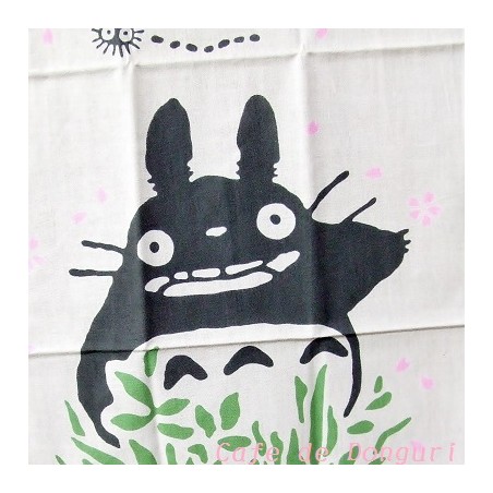 Household linen - Tenugui Big Totoro & Sakura - My Neighbor Totoro