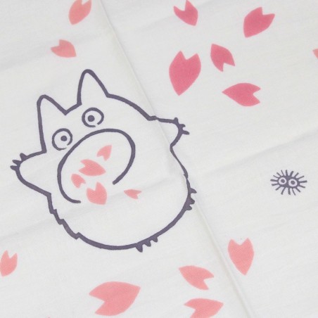 Household linen - Tenugui Cherry tree blooms - My Neighbor Totoro