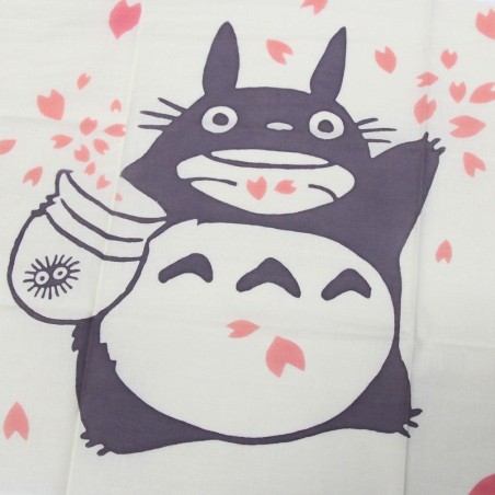 Household linen - Tenugui Cherry tree blooms - My Neighbor Totoro
