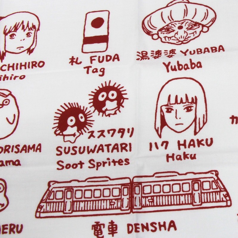 Household linen - Tenugui Gods of Arubaya - Spirited Away