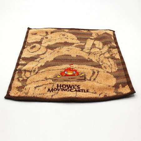 Household linen - Mini Towel Calcifer 25 x 25 cm - Howl’s Moving Castle