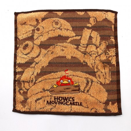 Household linen - Mini Towel Calcifer 25 x 25 cm - Howl’s Moving Castle