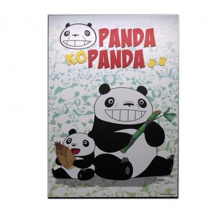Wood Pannel - Panda Kopanda 02 - 35x50cm wood panel